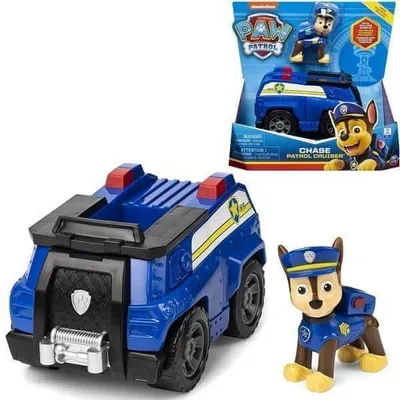 Obrázek produktu pro PAW Patrol PAW VHC BscVeh LowPrice Chase GML, Auto, 3 rok/roky, Černá, Modrá