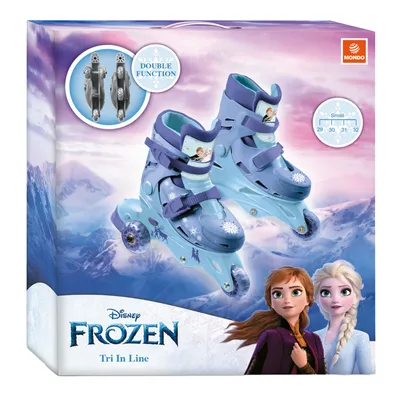 Immagine prodotto di Pattini a rotelle in linea Disney Frozen bambini attività sportive taglia 29/32