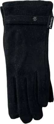schwarze Handschuhe