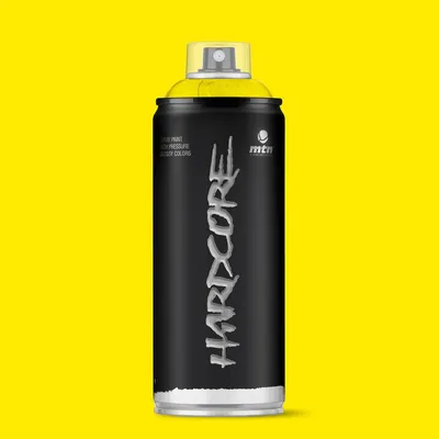 Produktbild von MTN Montana Hardcore Sprühlack RV-1021 Light Yellow 400 ml