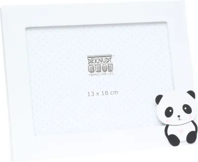 Produktbild von Deknudt Bilderrahmen S67UC1 Panda 15 x 20 cm, weiß