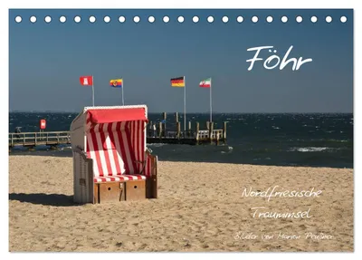 Produktbild von Föhr - Nordfriesische Trauminsel (Tischkalender 2027 DIN A5 quer), CALVENDO Monatskalender