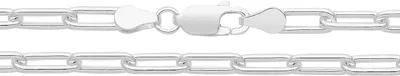 Image de Chaine Femme Paperclip Argent fin 925 - 51cm*3.9mm; TRS36596L20