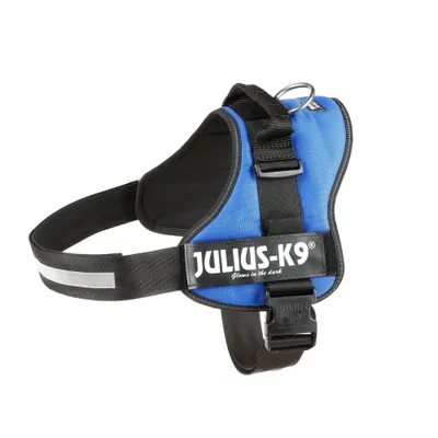 Produktbild von Julius-K9 Powerharness, Hund, Westengeschirr, XXL, Blau, Polyester, jede Rasse