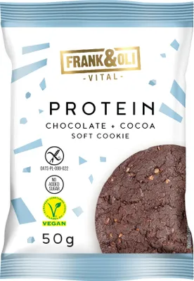 Image de Frank&Oli Brownie protéiné sans sucre ajouté 50 g