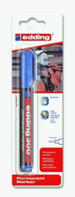 Image de edding 300 marqueur permanent bleu (blister)