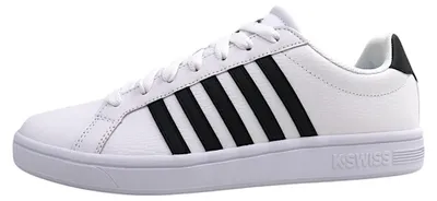 Immagine prodotto di K-Swiss Court Tiebreak: scarpe sportive da uomo, sneakers basse, colore bianco, ideali per il tempo libero