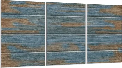 Immagine prodotto di Piastre copriforno 3 pezzi 30x52 Copriforno in Vetroceramica vetro, legno turchese