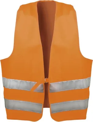 Produktbild von WicaTex Warnweste, BW-MG, Einheitgröße, orange