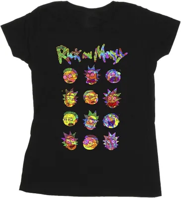 Produktbild von Rick And Morty - T-Shirt für Damen BI37991 (M) (Schwarz)