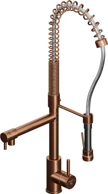 Immagine prodotto di Steinberg Série 100 robinet de cuisine, avec douchette, saillie 156mm, pivotant, 1001480BC, 1001480BC