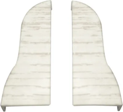 Produktbild von SN Deco - Sockelleisten Endkappen L+R 53.01 Weissesche (2 Paar)