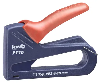 Productafbeelding van Blue Tack PT 10 N, professionele tacker, kunststof uitvoering