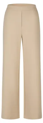 Produktbild von Rabe Viskose Hose mit geradem Schnitt und elastischem Bund, Beige, Größe 36