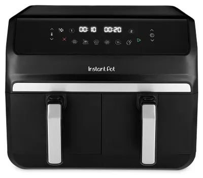 Produktbild von Instant Pot 920306, Heißluftfritteuse, 8 l, 205 °C, Doppel, Schwarz, Berührung
