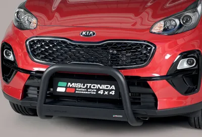 Obrázok produktu pre J&J Automotive | Predné rámy pre Kia Sportage 2016-2021 63mm čierny