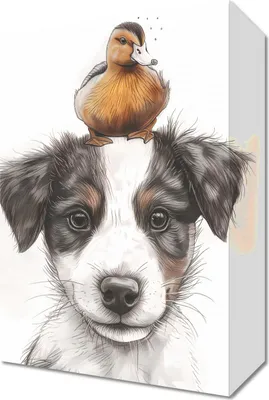 Produktbild von Bild 20x30cm Unerwartete Freunde