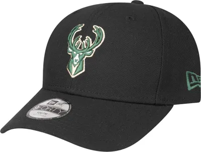 Produktbild von New Era Kinder 9Forty Cap - NBA Milwaukee Bucks schwarz