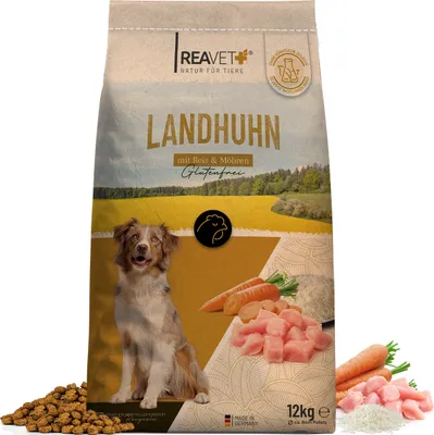 Produktbild von Trockenfutter Landhuhn - mit Reis & Möhren 12kg