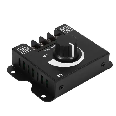 Obrázok produktu pre 12V-24V 30A Led Switch Dimmer Controller Manuálna prevádzka pre pásové svetlo s jednou farbou