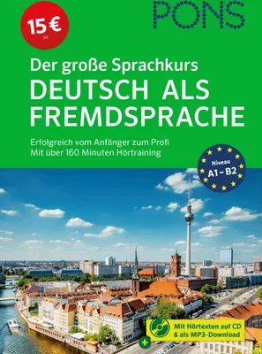 Produktbild von PONS Der große Sprachkurs Deutsch als Fremdsprache