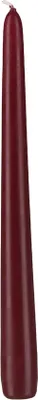 Produktbild von Spitzkerzen Bordeaux 400 x 25 mm, 6 Stück
