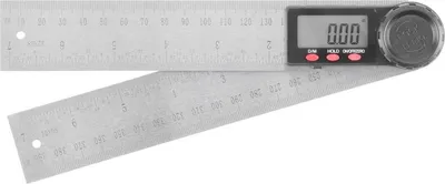 Obrázek produktu pro Pravítko Strend Pro, digitální, úhel 200 mm, nerezová ocel, INOX, úhelník