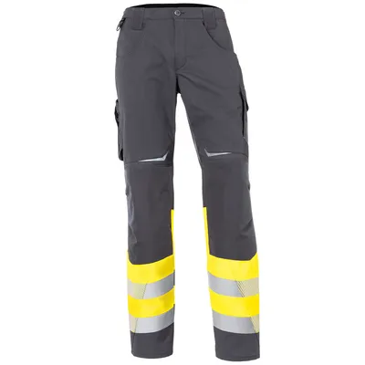 Produktbild von Kübler Reflectiq Hose Klasse 1 warngelb/anthrazit Gr. 60