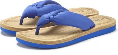 Produktbild von Elbsand Badezehentrenner Sandale,Badelatsche,Flip Flop,Mule, Pantolette,Badeschuhe,Sommerschuhe blau Größe 39