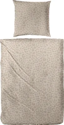 Produktbild von Biber Bettwäsche Leo 135 x 200 cm beige