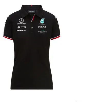 Produktbild von 2021, Schwarz, Mercedes Frauen Team Polo M