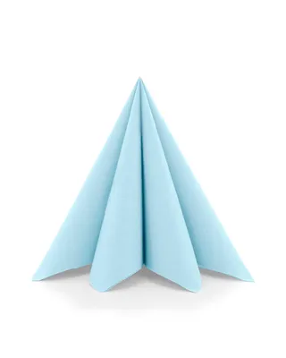 Produktbild von Sovie HORECA Serviette in Hellblau aus Linclass® Airlaid 40 x 40 cm, 50 Stück