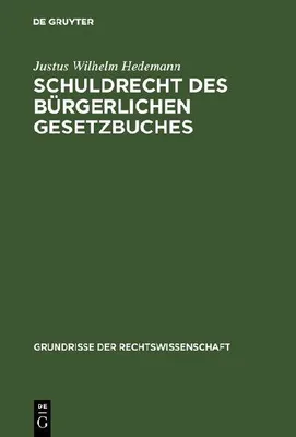 Produktbild von Schuldrecht des Bürgerlichen Gesetzbuches
