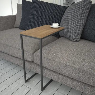 Image de Skye Decor, Callen - Chêne caucasien, table d'appoint, chêne, panneaux de particules 100 % mélaminés, 46 x 26 x 62 cm