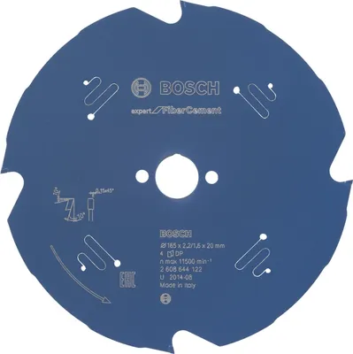 Zdjęcie produktu dla Bosch 2608644122 Bosch Kreissägeblatt EX FC H 165x20-4