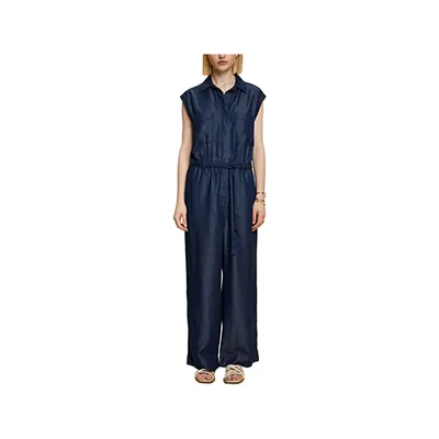 Produktbild von ESPRIT Collection Damen 053eo1l301 Overalls, Blue Dark Washed, 34 EU