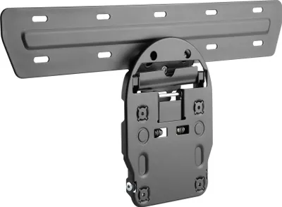 A wall mount bracket for a television.