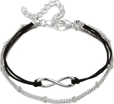Produktbild von FO-6294 Armband Silber/Schwarz für Damen KP6294