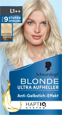 Produktbild von Schwarzkopf Blonde ULTRA AUFHELLER, Blond, L1++, EXTREM AUFHELLER, Frauen, Box, 1 Stück(e)