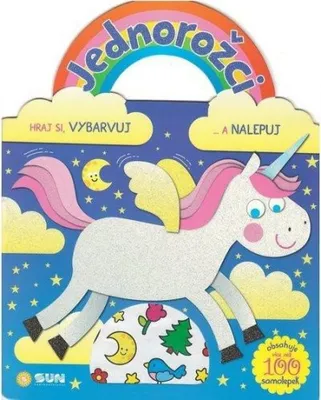 Obrázok produktu pre Jednorožce Hrajte sa, farbite a lepte