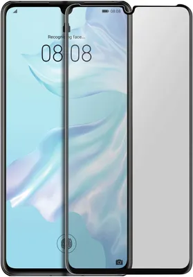 Obrázok produktu pre Prémiová sklenená ochrana displeja pre Huawei P30 Pro - Black edge