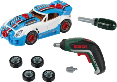 Immagine prodotto di Theo Klein Bosch Car Tuning Set Ixolino II, Akkuschrauber, Zerlegbares Auto, Spielzeug, Kinder, , 8630