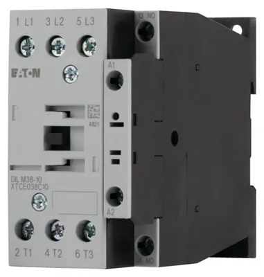 Image de Eaton contacteur de puissance DILM DILM38-10(230V50HZ,240V60HZ) 1 contact NO 230 V/AC 50 Hz/240 V/AC 60 Hz (112428)