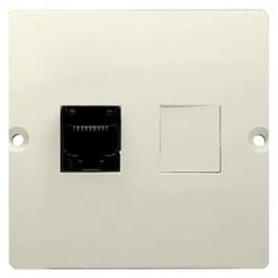 Immagine prodotto di Simon Basic Presa singola per computer RJ45 cat.5e beige BMF51.02/12