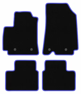 Immagine prodotto di Tappetini in velluto Nero/Blu per Renault Arkana 2021- Set 4 pezzi