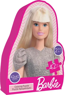 Produktbild von farbpuzzle 2-in-1-Barbie-Mädchen 42 cm 2-teilig