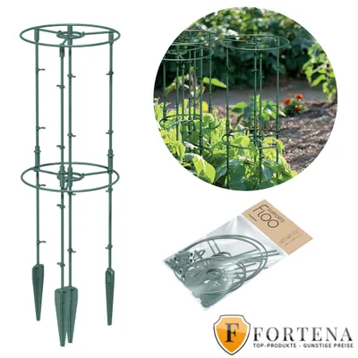 Produktbild von Pflanzenhalter Tomatensäule Blumenhalter Rankhilfe Rankstütze Pflanzenstütze 80cm