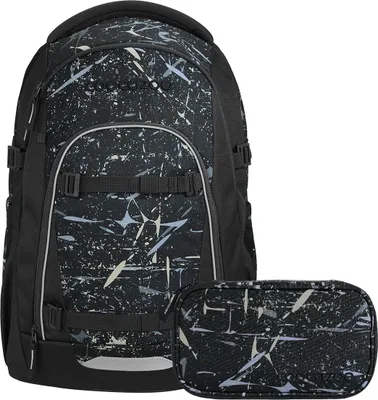 Produktbild von Coocazoo, Schulrucksack-Set MATE Reflective Splash 2-teilig