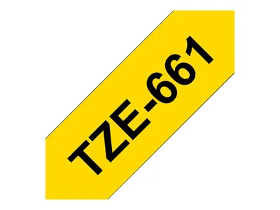 Produktbild von Brother TZE-661 Etiketten erstellendes Band TZ