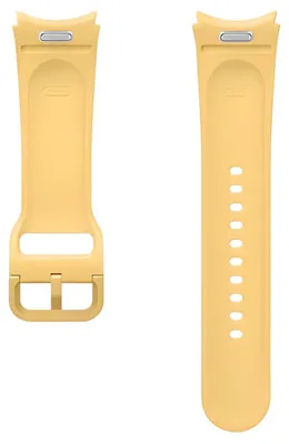 Produktbild von Armband für Galaxy Watch 7/FE/6/6 Classic/5 Pro/5/4/4 Classic, Samsung Sport Band, S/M, Gelb